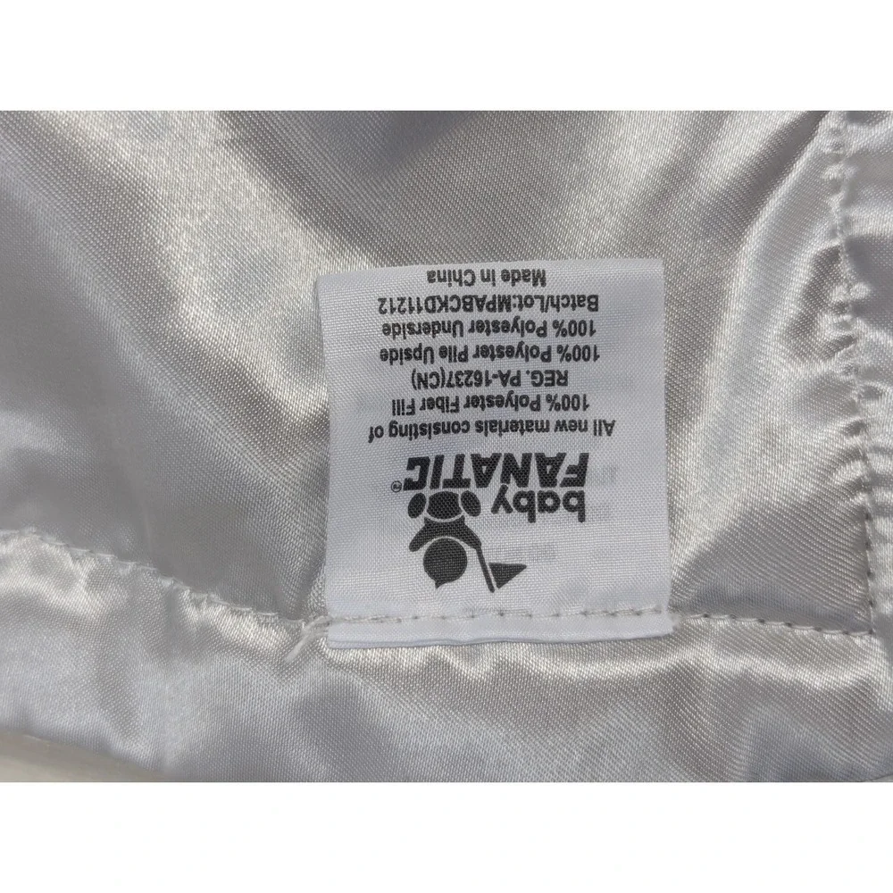 Baby Fanatics NC State Wolfpack gray teddy‎ bear lovey baby security blanket